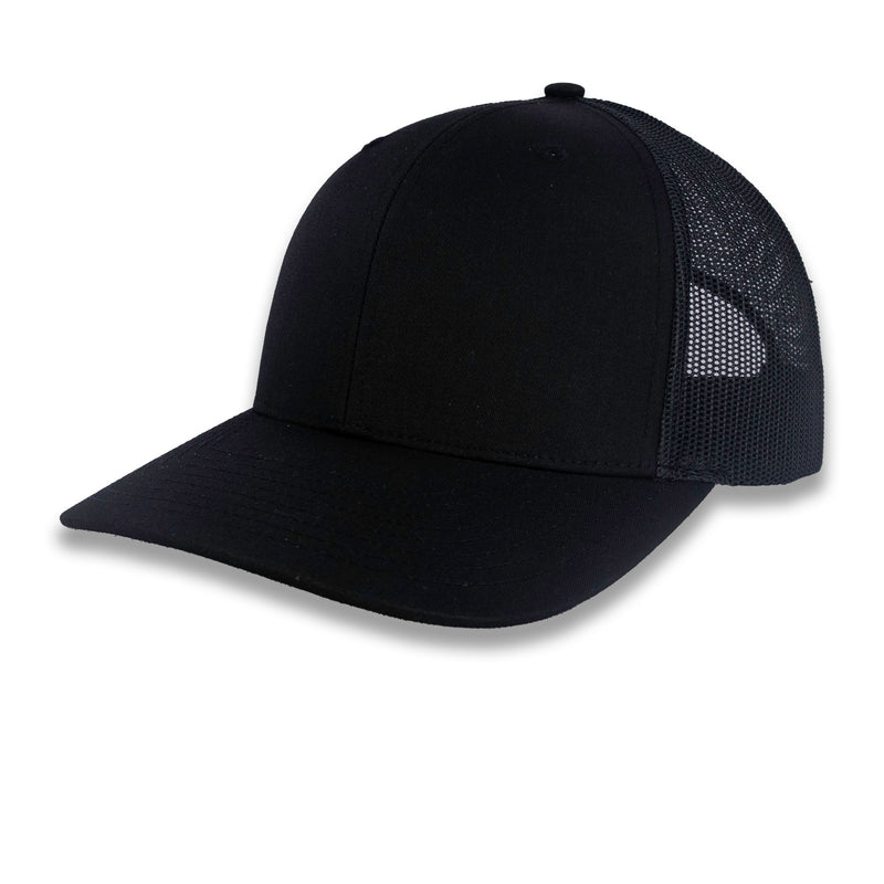 Richardson 112 Solid Trucker - Black