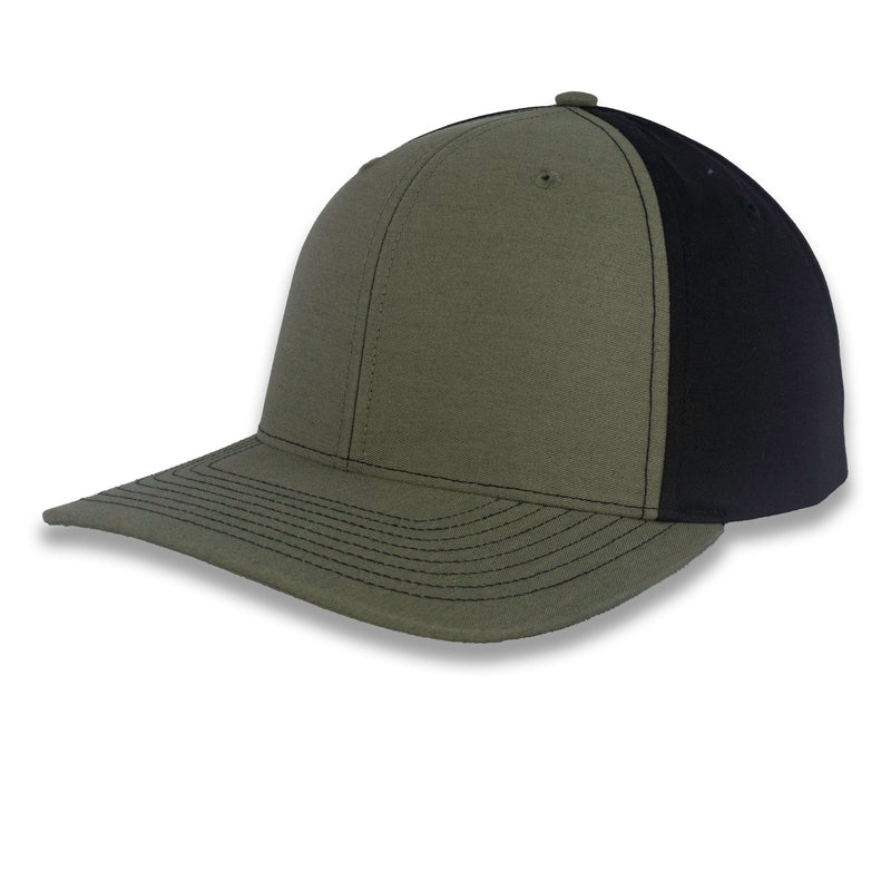 Richardson Split Twill Trucker - Loden/Black