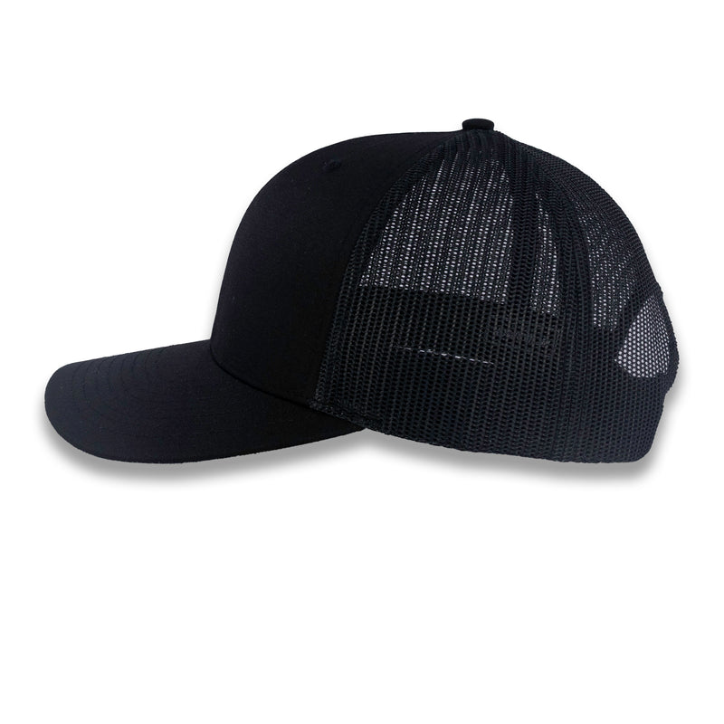 Richardson 112 Solid Trucker - Black