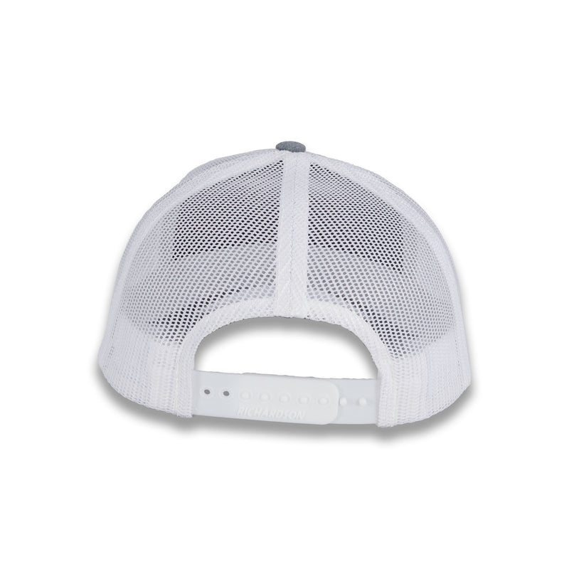 Richardson Youth Trucker Snapback Cap - Gray