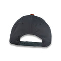 Richardson Tri-Color Twill Trucker -Heather Gray/Charcoal/Dark Orange