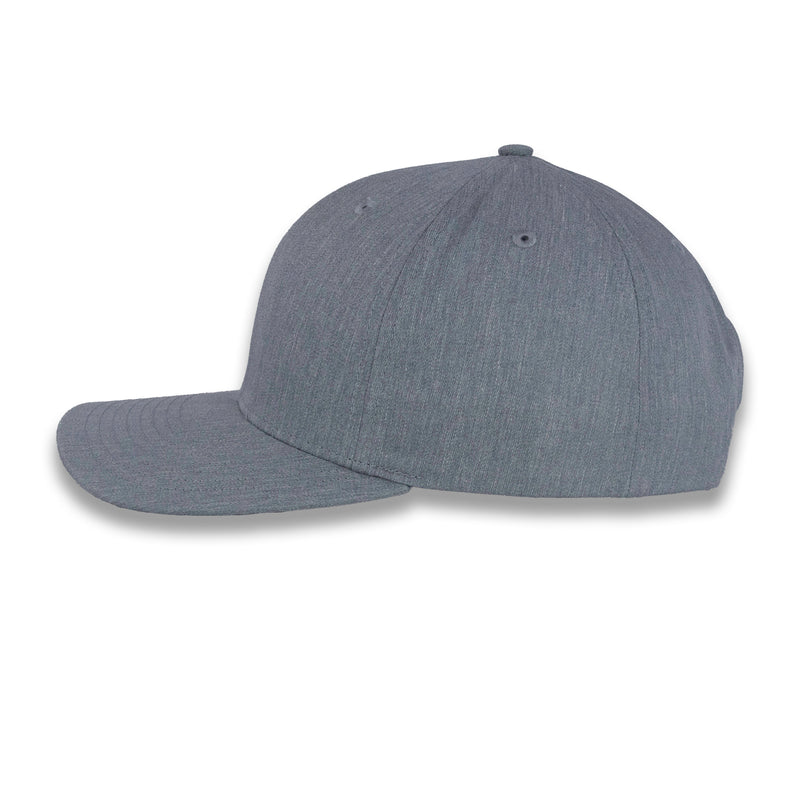 Richardson Solid Twill Trucker - Heather Gray