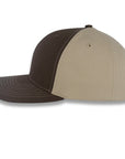 Richardson Split Twill Trucker - Brown/Khaki