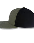 Richardson Split Twill Trucker - Loden/Black