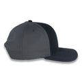 Richardson Split Twill Trucker - Black/Charcoal