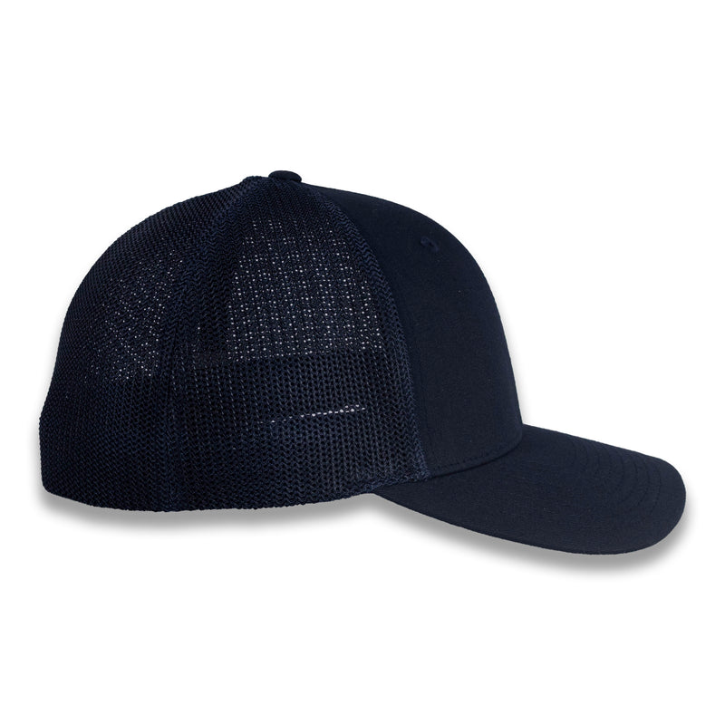 Richardson R-Flex Trucker Cap - Navy/Navy