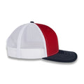 Richardson 112 Tri-Color Trucker - Red/White/Navy