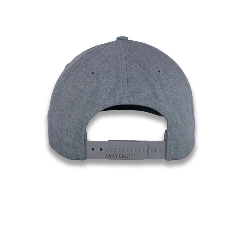 Richardson Solid Twill Trucker - Heather Gray