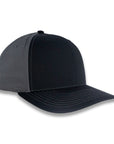 Richardson Split Twill Trucker - Black/Charcoal