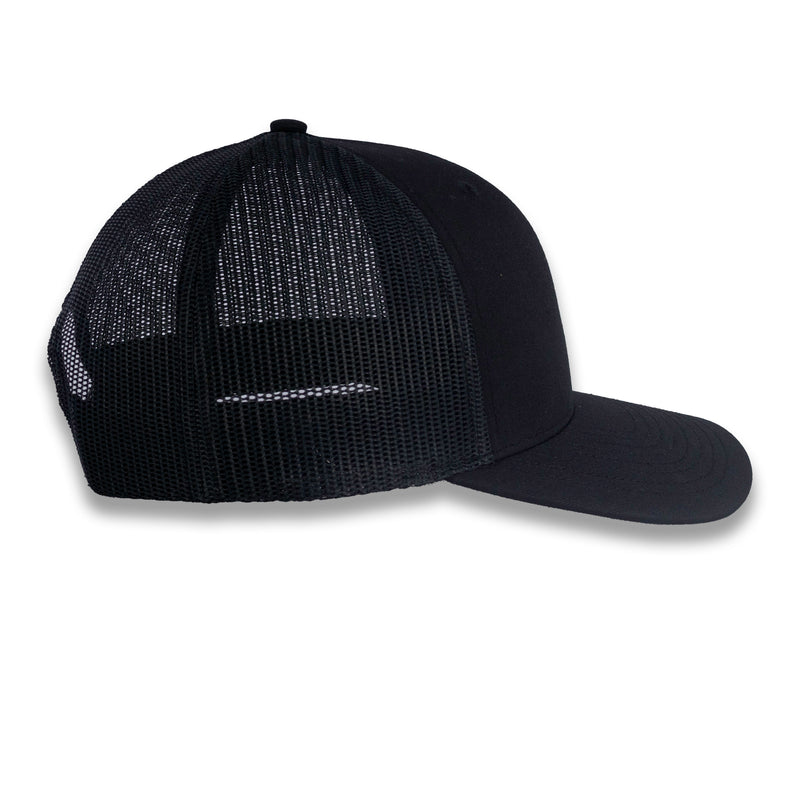 Richardson 112 Solid Trucker - Black