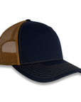 Richardson 112 Split Trucker - Navy/Carmel
