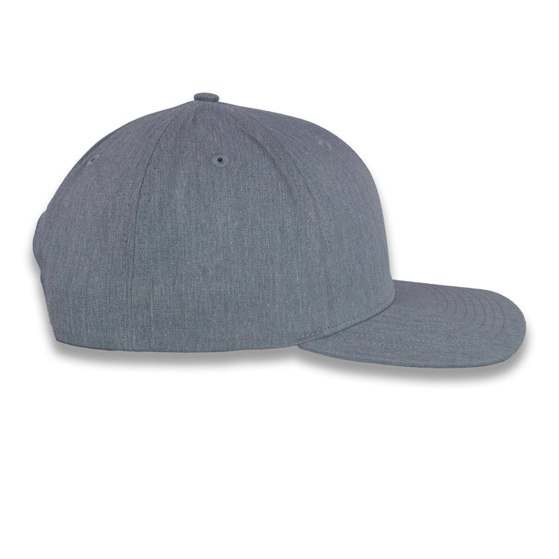 Richardson Solid Twill Trucker - Heather Gray