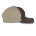 Richardson Split Twill Trucker - Brown/Khaki