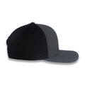 Richardson Split Twill Trucker - Charcoal/Black