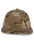 Yupoong Five-Panel Classic Mesh Trucker's Cap - Multicam Arid/Tan