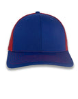 Richardson 112 Split Trucker - Royal/Red