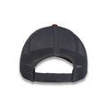 Richardson 112 Tri-Color Trucker - Heather Gray/Charcoal/Dark Orange