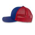 Richardson 112 Split Trucker - Royal/Red