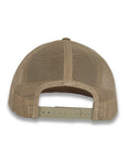 Yupoong Five-Panel Classic Mesh Trucker's Cap - Multicam Arid/Tan