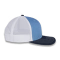 Richardson 112 Tri-Color Trucker - Columbia Blue/White/Navy