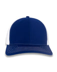 Richardson Split Twill Trucker - Royal/White