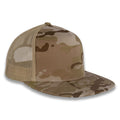Yupoong Five-Panel Classic Mesh Trucker's Cap - Multicam Arid/Tan