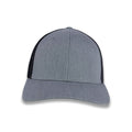 Richardson R-Flex Trucker Cap - Heather Gray/Black