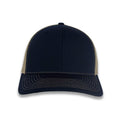 Richardson 112 Split Trucker - Navy/Khaki