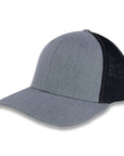 Richardson R-Flex Trucker Cap - Heather Gray/Black