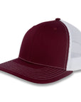 Richardson 112 Split Trucker - Cardinal/White