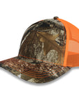 Richardson Five Panel Trucker - Realtree - Edge Neon Orange