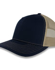 Richardson 112 Split Trucker - Navy/Khaki