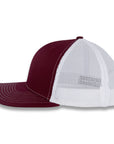 Richardson 112 Split Trucker - Cardinal/White