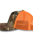 Richardson Five Panel Trucker - Realtree - Edge Neon Orange