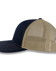 Richardson 112 Split Trucker - Navy/Khaki