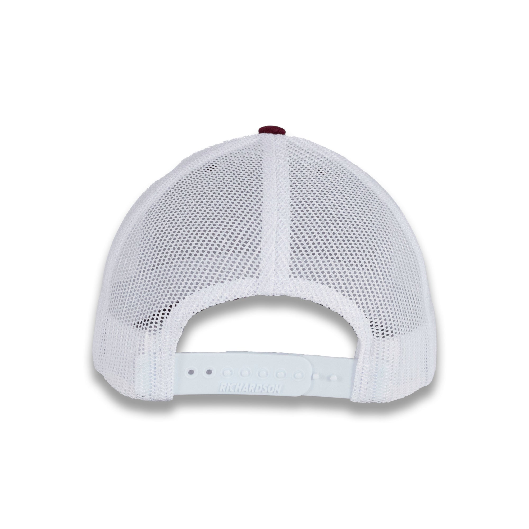 Richardson 112 Split Trucker - Cardinal/White