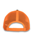 Richardson Five Panel Trucker - Realtree - Edge Neon Orange