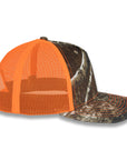 Richardson Five Panel Trucker - Realtree - Edge Neon Orange