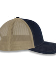 Richardson 112 Split Trucker - Navy/Khaki