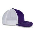 Richardson 112 Split Trucker - Purple/White
