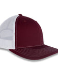 Richardson 112 Split Trucker - Cardinal/White