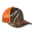 Richardson Five Panel Trucker - Realtree - Edge Neon Orange