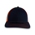 Richardson 112 Split Trucker - Navy/Orange