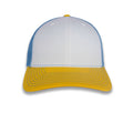 Richardson 112 Tri-Color Trucker - White/Columbia/Blue
