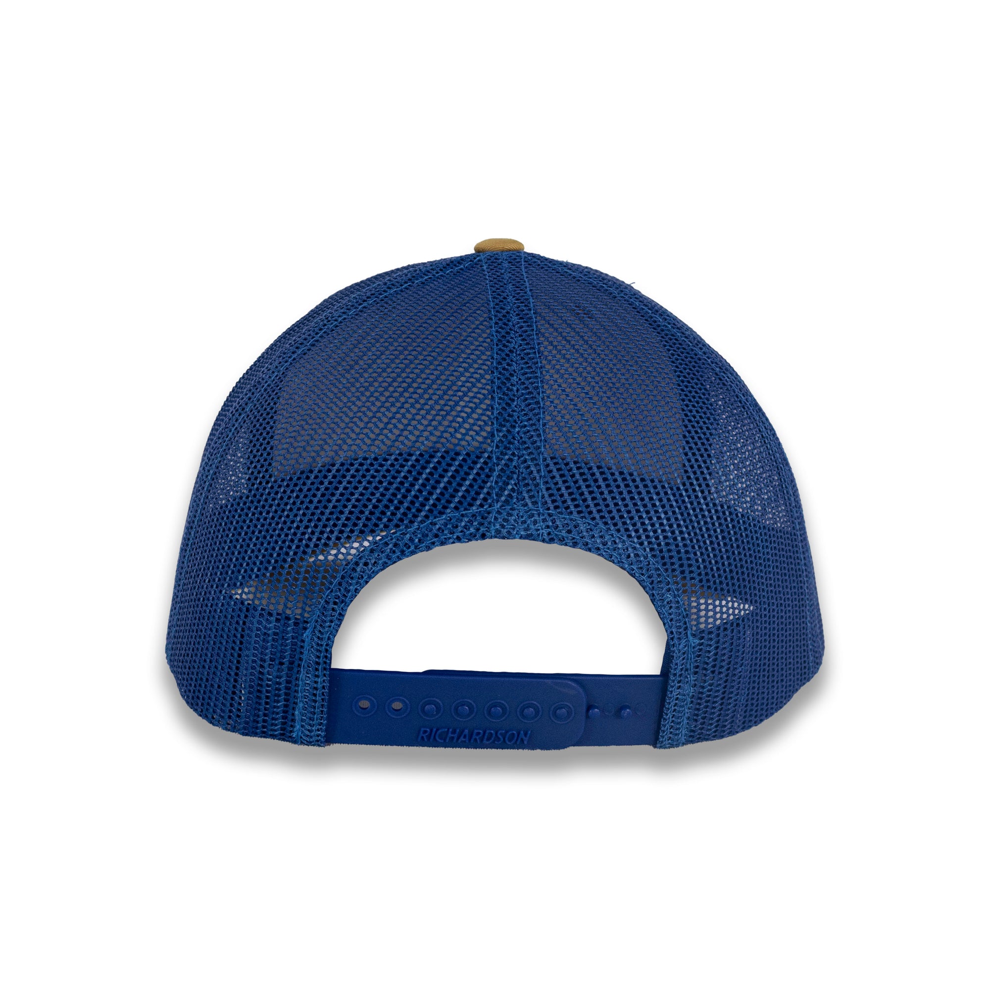 Richardson 112 Split Trucker - Biscuit/True Blue