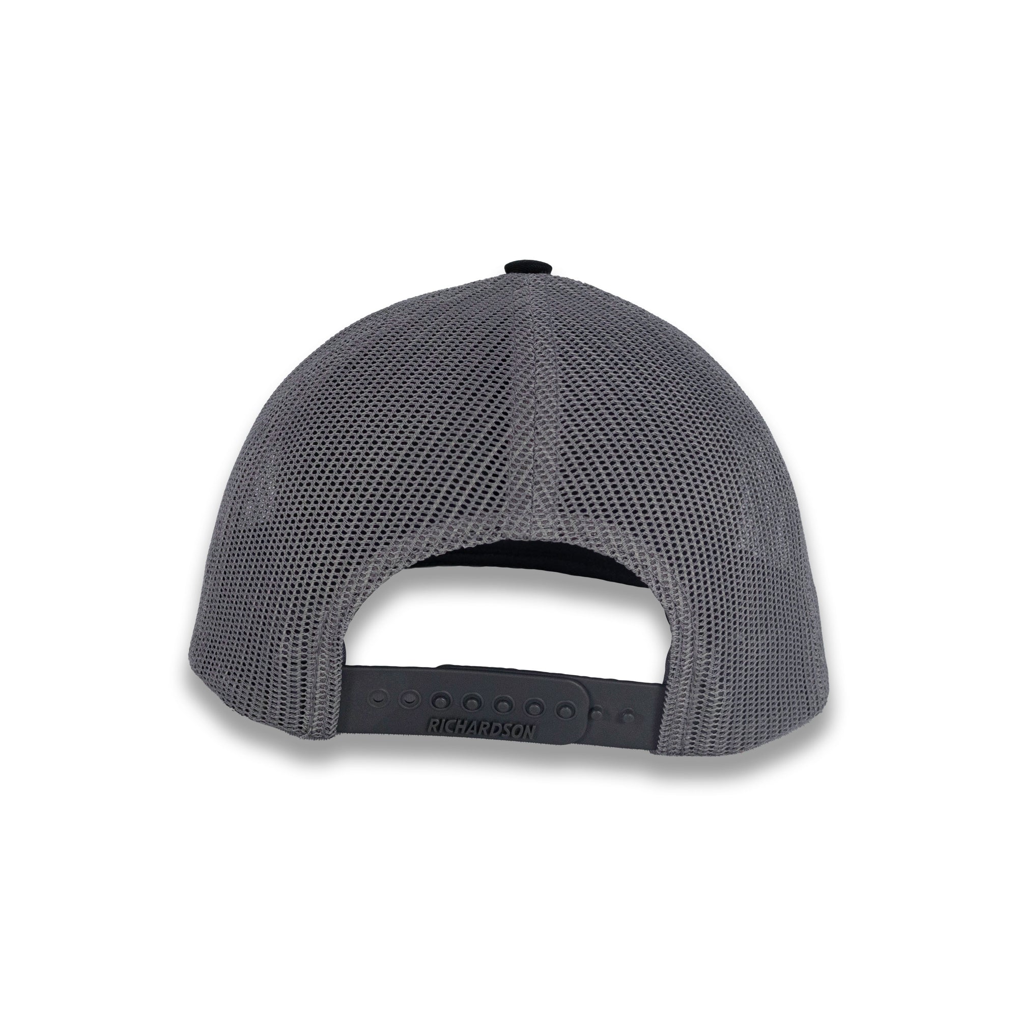 Richardson 112 Split Trucker - Gray Charcoal/Black