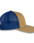 Richardson 112 Split Trucker - Biscuit/True Blue