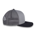 Richardson 112 Split Trucker - Gray Charcoal/Black