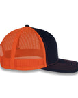 Richardson 112 Split Trucker - Navy/Orange