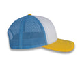 Richardson 112 Tri-Color Trucker - White/Columbia/Blue